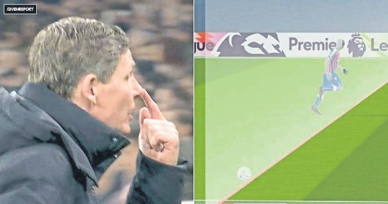 İngiltere’de burun farkıyla gol iptali