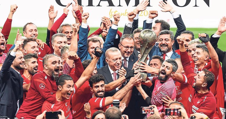 Dünyanın en büyüğüyüz