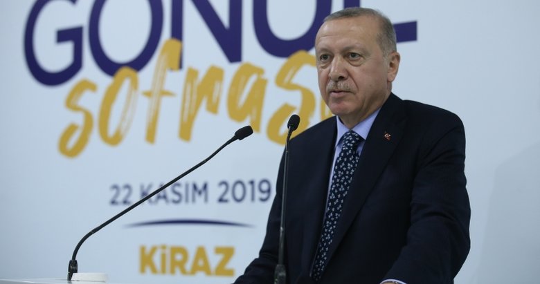 Başkan Erdoğan’dan İzmir Kiraz Gönül Sofrası buluşmasında önemli açıklama