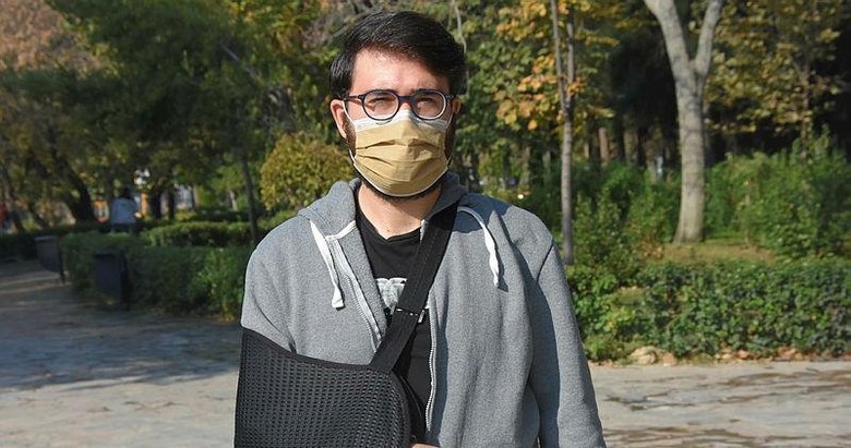 ’Hayat üçgeni’ sayesinde enkaz altından kurtulan genç avukat, yaşadıklarını anlattı