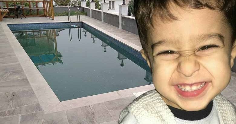 Havuza düşen 3 yaşındaki Yamaç’tan acı haber