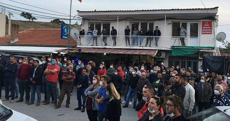 Dikili halkı CHP’li belediyeyi protesto etti! Tartışmalı proje iptal edildi