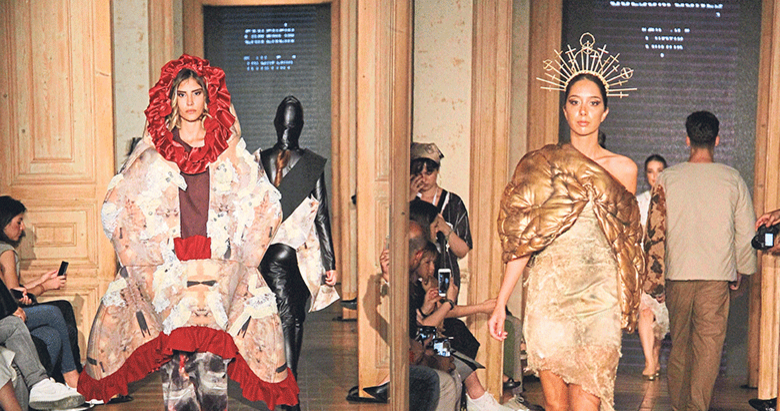 Genç tasarımcılar Paris’i aratmadılar