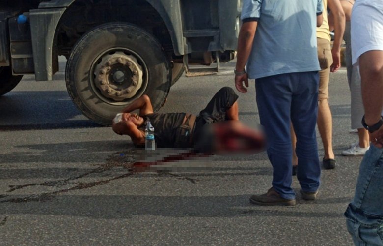 Bodrum’da feci kaza! Bacağı hafriyat kamyonunu altında kalan adam...