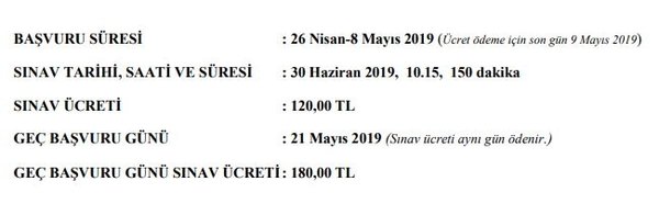 DGS başvuruları ne zaman sona erecek? 2019 DGS sınav ücreti