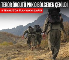 Terör örgütü PKK, Zap kampından çekildi