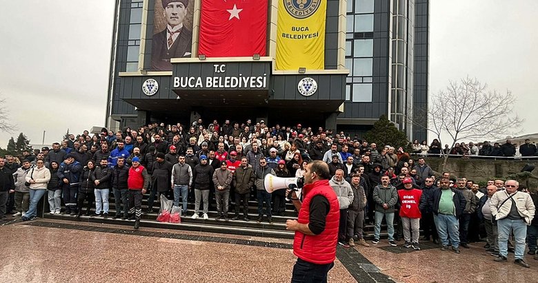 Yan haklarını alamıyorlardı: Buca Belediyesi’ndeki işçi eylemi sona erdi