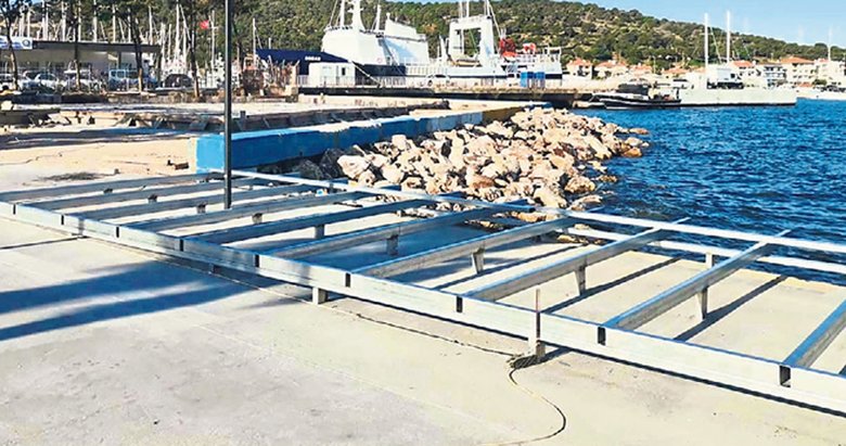 Çeşme’nin yeni tartışma konusu güneşlenme terası