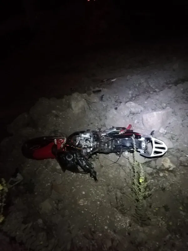 Uşak’ta otomobil ile motosiklet çarpıştı! Kazadaki detay yürek burktu