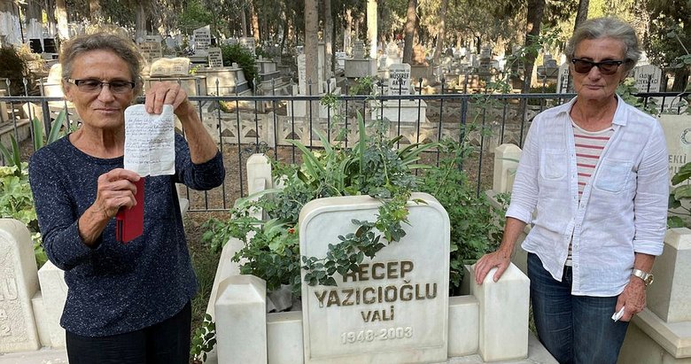 Merhum Yazıcıoğlu Aydın’da mezarı başında anıldı