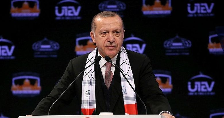 Başkan Erdoğan’dan Kudüs resti