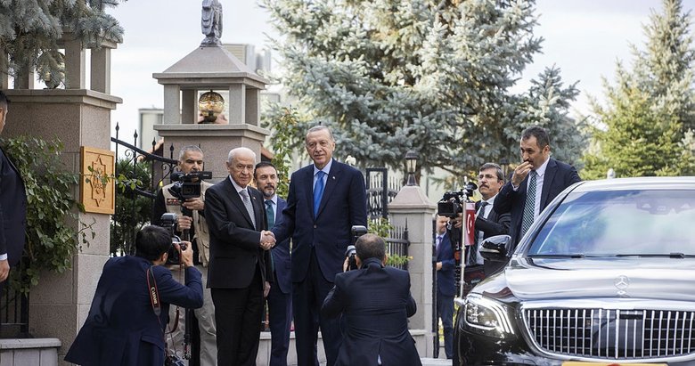Başkan Erdoğan’dan Bahçeli’ye ziyaret