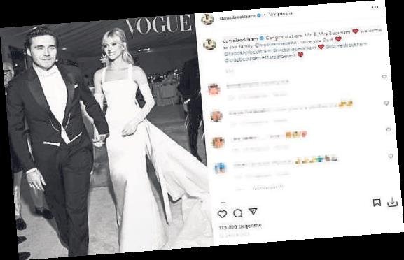 Baba Beckham soyadı jestine destek vermedi