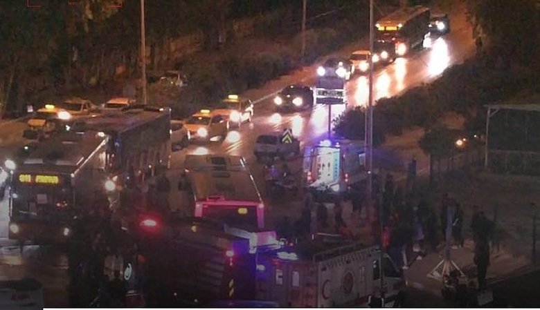 İzmir’de genç kızın otobüsün altında kaldığı anlar kamerada