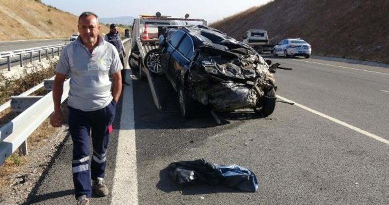 Balıkesir’de feci kaza: 2 ölü, 7 yaralı