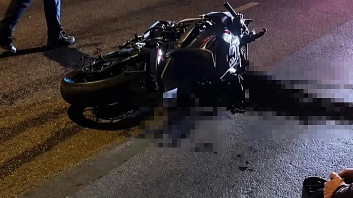 İzmir'de korkunç kaza! Motosiklet sürücüsü yola sa