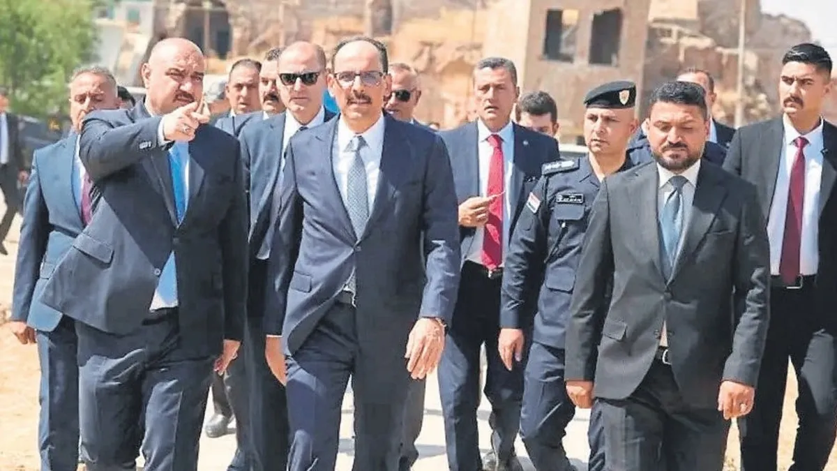 MİT Başkanı Kalın'dan Kerkük ziyareti