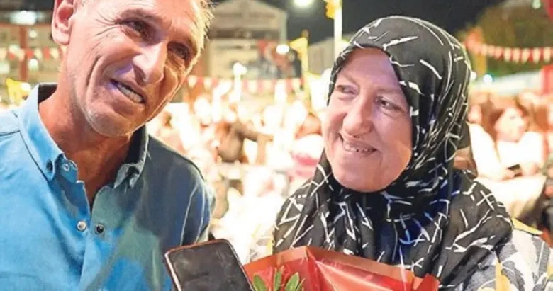 Önünde barıştılar