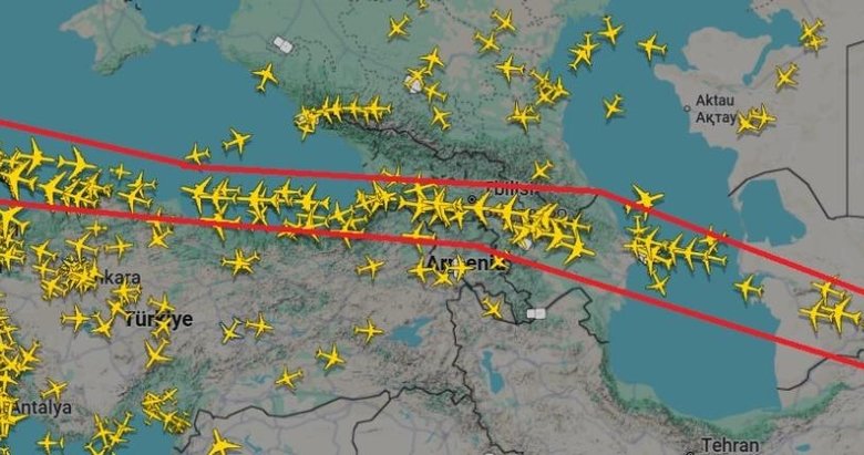 Saldırının hava yoluna etkisi: Uçaklar Türkiye üzerinden Avrupa’ya tek bir rotada geçti