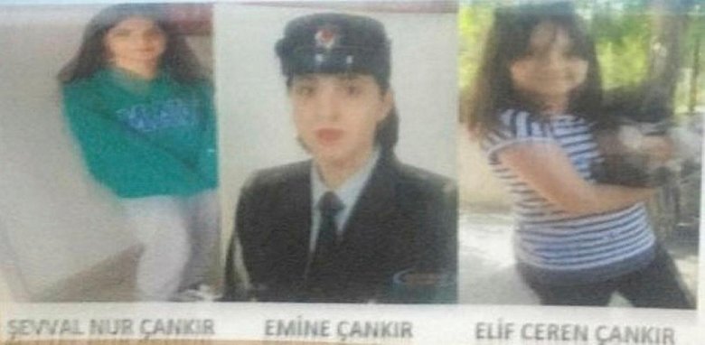 Depremde hayatını kaybeden polis memuru anne ve iki kızına Marmaris’te acı veda