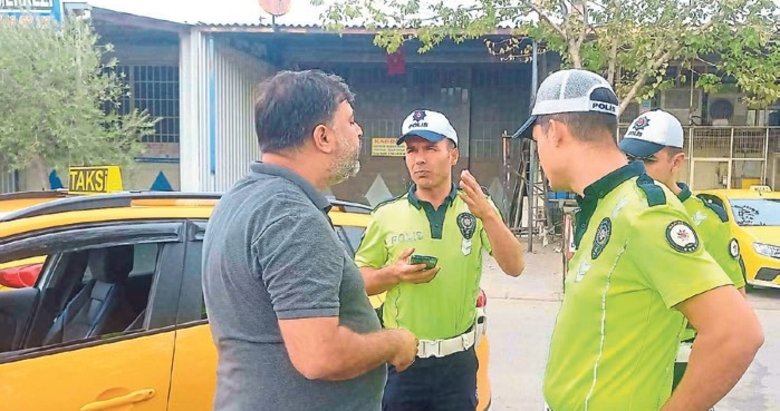Ticari taksicilerden korsana suçüstü!