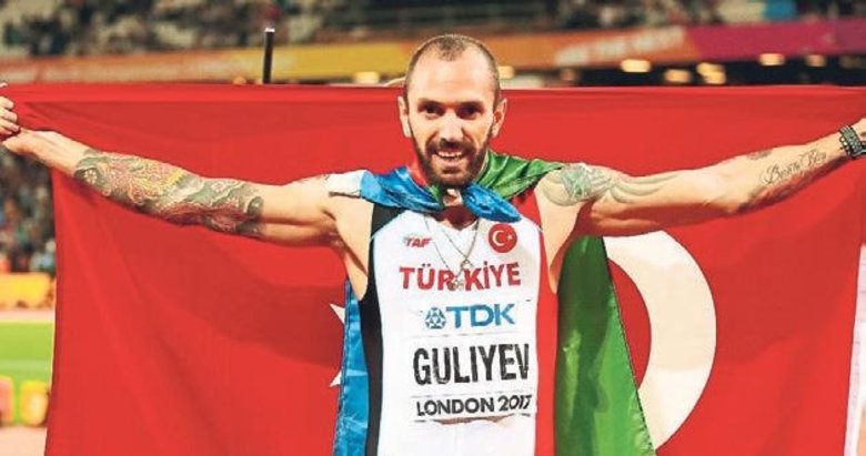 Milli atlet Guliyev üçüncü oldu