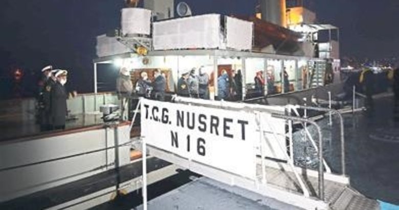 ‘TCG Nusret’, 107 yıl sonra aynı rotayı izledi