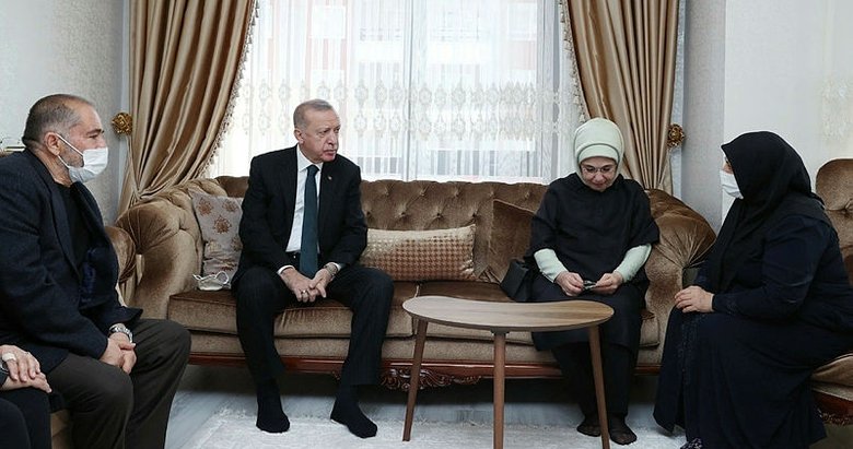Erdogan ailesinden Cengiz ailesine ziyaret
