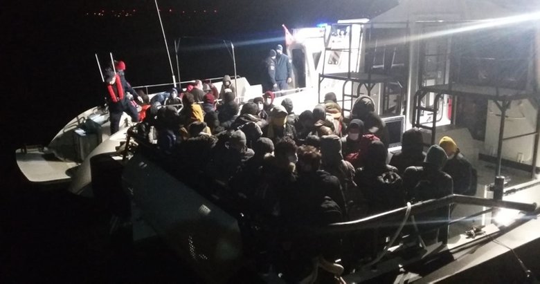 Çanakkale’de 102 kaçak göçmen yakalandı
