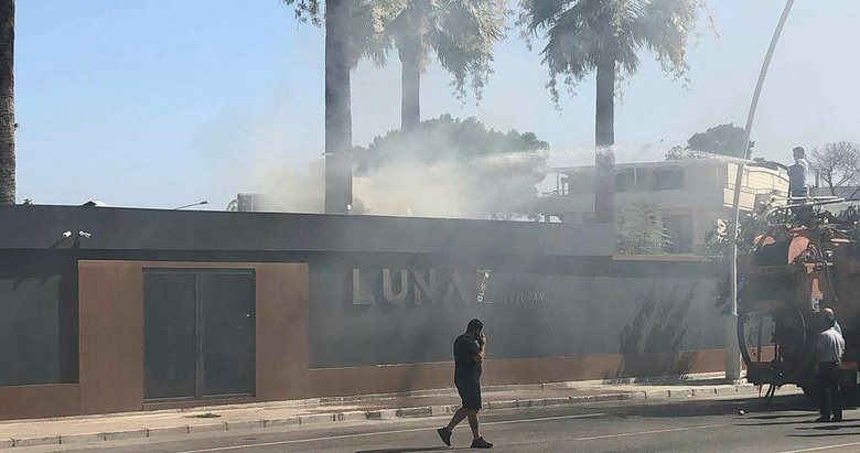 İzmir’de korkutan baca yangını