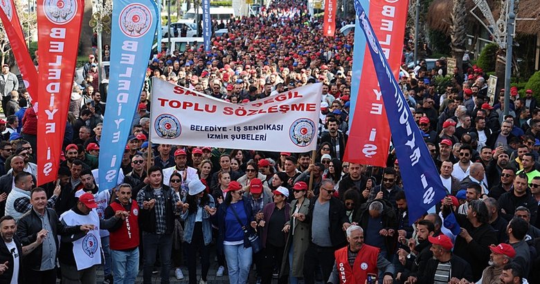 İzmir’de binlerce işçi iş bıraktı! ’Belediye yönetimi sesimizi duymuyor’