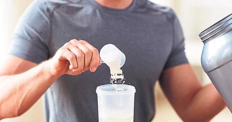 Kaslı vücut gerçeği: Protein tozu