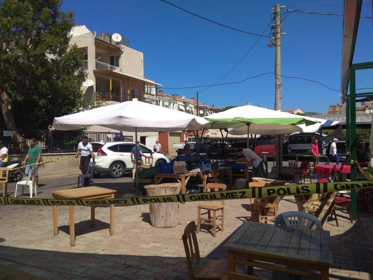İzmir Foça’da kafeterya sahibine silahlı saldırı