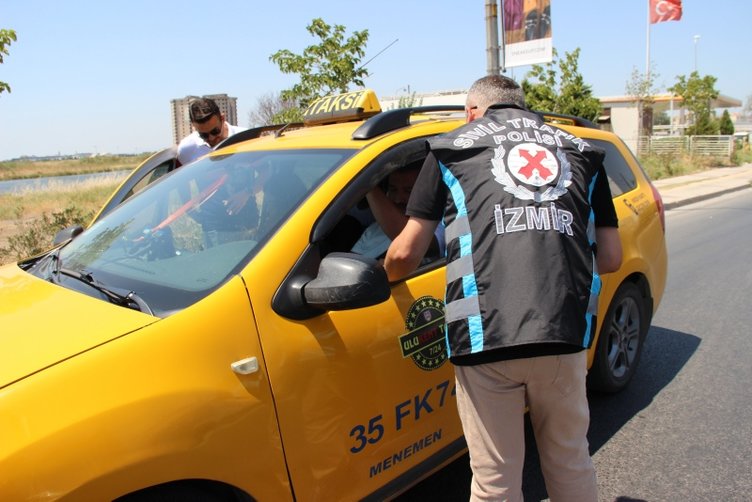 İzmir’de korsan taksi avı! 664 araca yaklaşık 3 milyon lira ceza