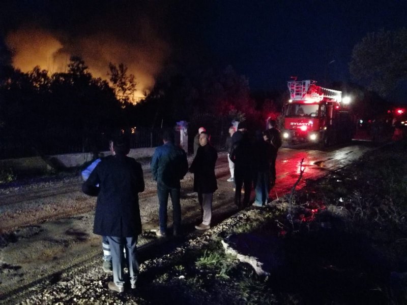 Çanakkale’de otelde çıkan yangın söndürüldü