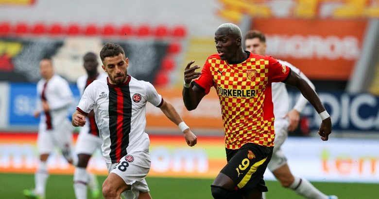 Göztepe: 1 - Fatih Karagümrük: 1 Maç sonucu
