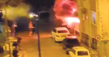 Bandırma’da dogal gaz patlaması: 8 yaralı