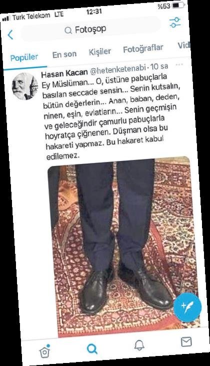 Halkın değerlerini ayaklar altına aldı