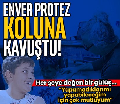 Denizli’de Enver’in yüzü artık gülüyor