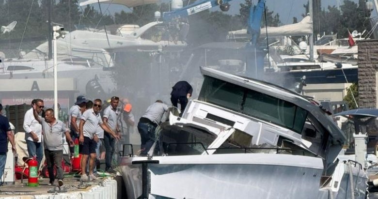 Bodrum’da marinada patlama: 3 kişi yaralı