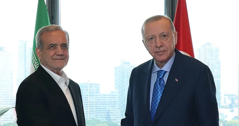 Başkan Erdoğan, İran Cumhurbaşkanı Pezeşkiyan ile görüştü