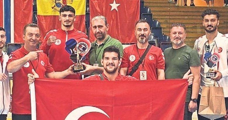 Boksta 3 madalya daha