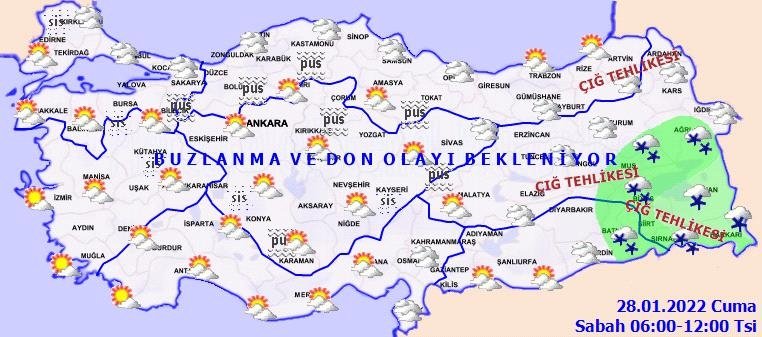 Meteoroloji’den 28 Ocak Cuma hava durumu raporu! İzmir ve Ege’de hafta sonu hava nasıl olacak?