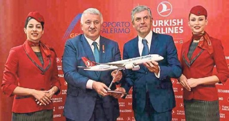 THY’nin yeni rotası Palermo