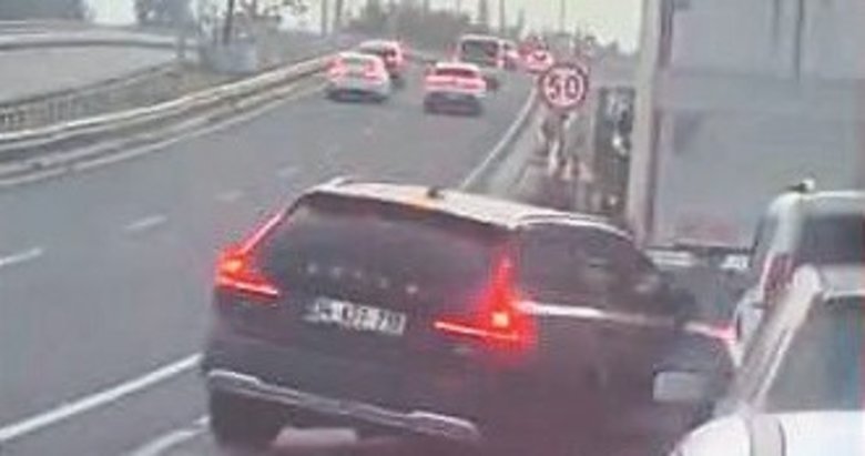 Trafik güvenliğini tehlikeye düşüren sürücüye ceza