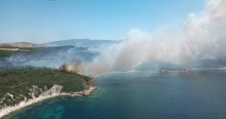 İzmir’deki orman yangınında yaralanan personel şehit oldu
