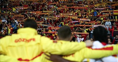 Tribünde zirve sarı-kırmızılıların