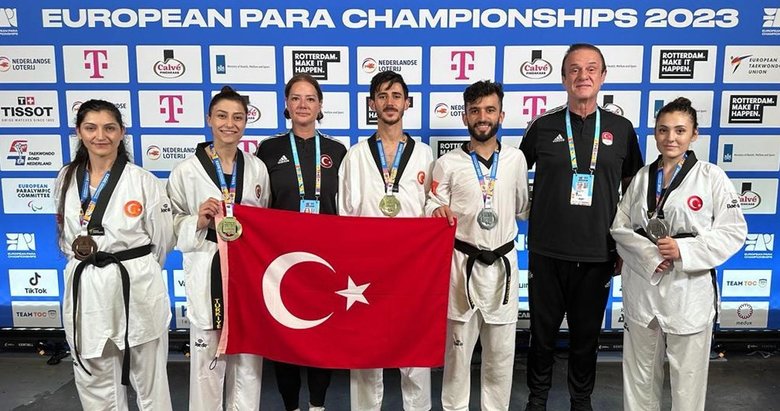 Milli tekvandoculardan beş madalya daha