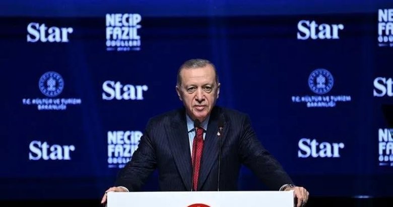 Son dakika... Necip Fazıl Ödülleri! Başkan Erdoğan’dan önemli açıklamalar