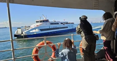 Bergama Vapuru ile tarihe yolculuk başladı
